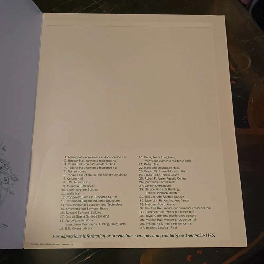 Vintage Northwest Missouri State University folder